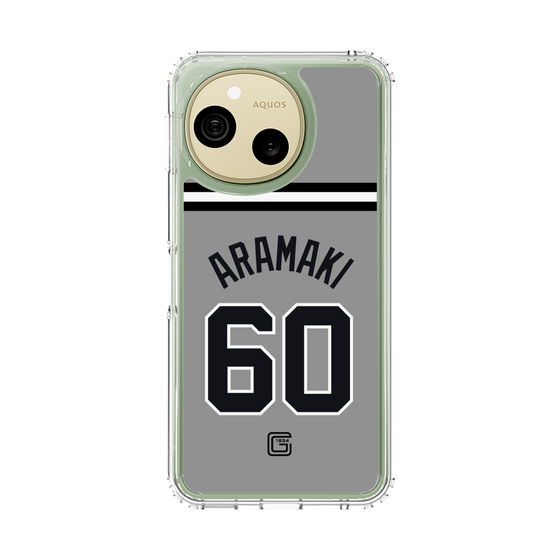スリムプロテクションケース［ 読売ジャイアンツ - #60 ARAMAKI - ビジター ］
