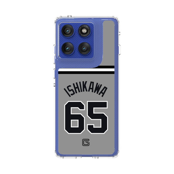 スリムプロテクションケース［ 読売ジャイアンツ - #65 ISHIKAWA - ビジター ］