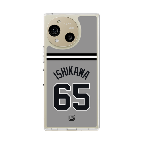 スリムプロテクションケース［ 読売ジャイアンツ - #65 ISHIKAWA - ビジター ］