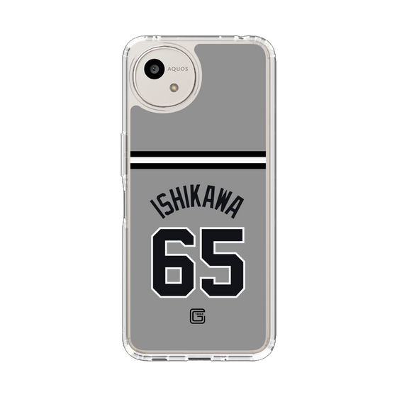 スリムプロテクションケース［ 読売ジャイアンツ - #65 ISHIKAWA - ビジター ］