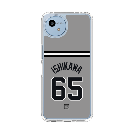 スリムプロテクションケース［ 読売ジャイアンツ - #65 ISHIKAWA - ビジター ］