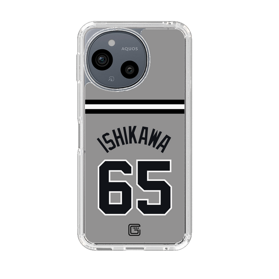 スリムプロテクションケース［ 読売ジャイアンツ - #65 ISHIKAWA - ビジター ］