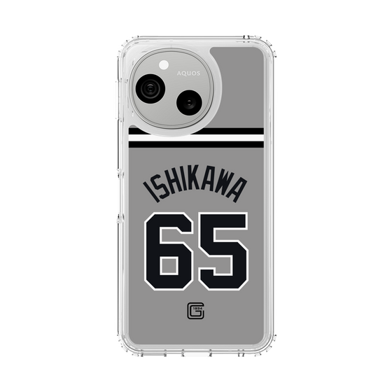 スリムプロテクションケース［ 読売ジャイアンツ - #65 ISHIKAWA - ビジター ］