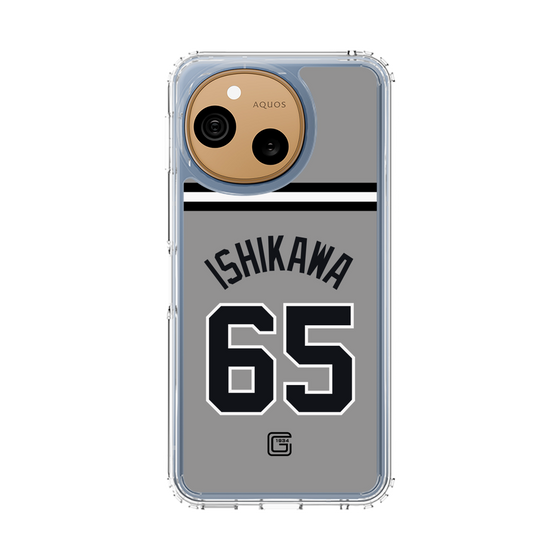 スリムプロテクションケース［ 読売ジャイアンツ - #65 ISHIKAWA - ビジター ］