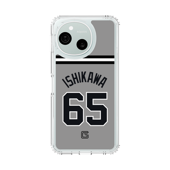 スリムプロテクションケース［ 読売ジャイアンツ - #65 ISHIKAWA - ビジター ］