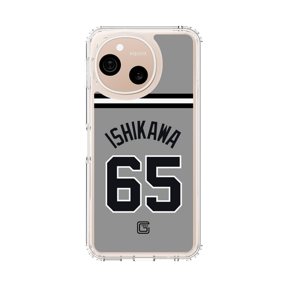 スリムプロテクションケース［ 読売ジャイアンツ - #65 ISHIKAWA - ビジター ］