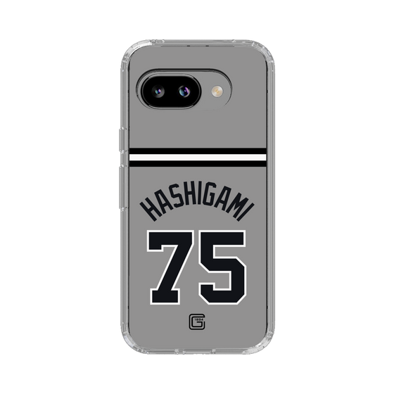スリムプロテクションケース［ 読売ジャイアンツ - #75 HASHIGAMI - ビジター ］