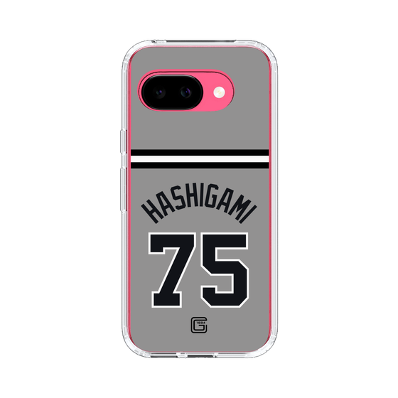 スリムプロテクションケース［ 読売ジャイアンツ - #75 HASHIGAMI - ビジター ］