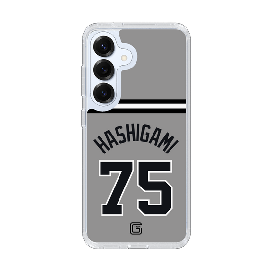 スリムプロテクションケース［ 読売ジャイアンツ - #75 HASHIGAMI - ビジター ］
