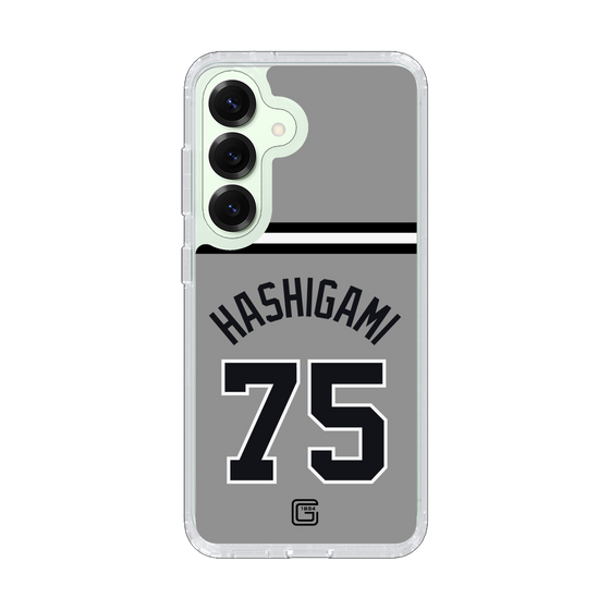 スリムプロテクションケース［ 読売ジャイアンツ - #75 HASHIGAMI - ビジター ］