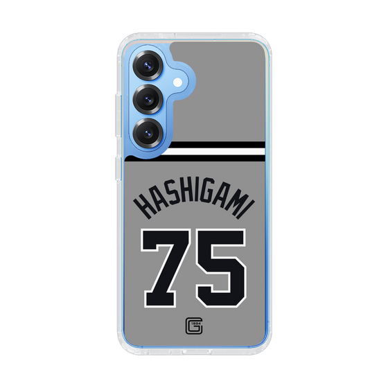 スリムプロテクションケース［ 読売ジャイアンツ - #75 HASHIGAMI - ビジター ］