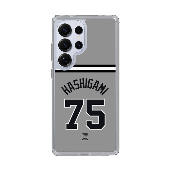 スリムプロテクションケース［ 読売ジャイアンツ - #75 HASHIGAMI - ビジター ］