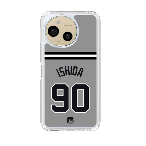 スリムプロテクションケース［ 読売ジャイアンツ - #90 ISHIDA - ビジター ］