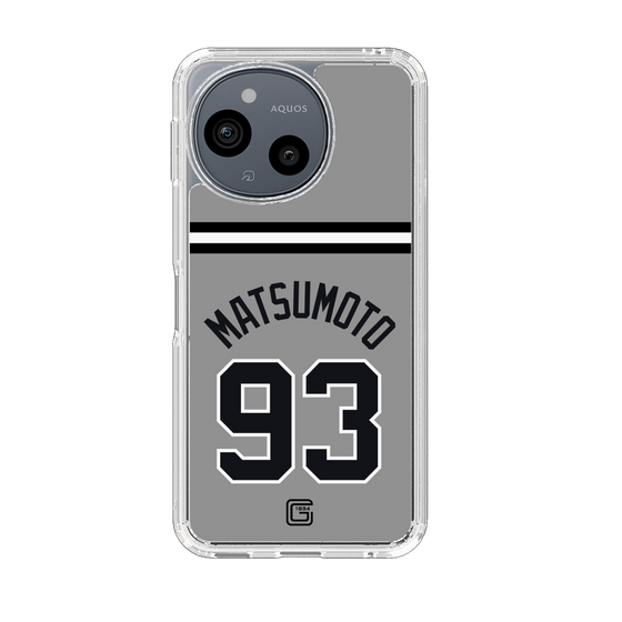 スリムプロテクションケース［ 読売ジャイアンツ - #93 MATSUMOTO - ビジター ］