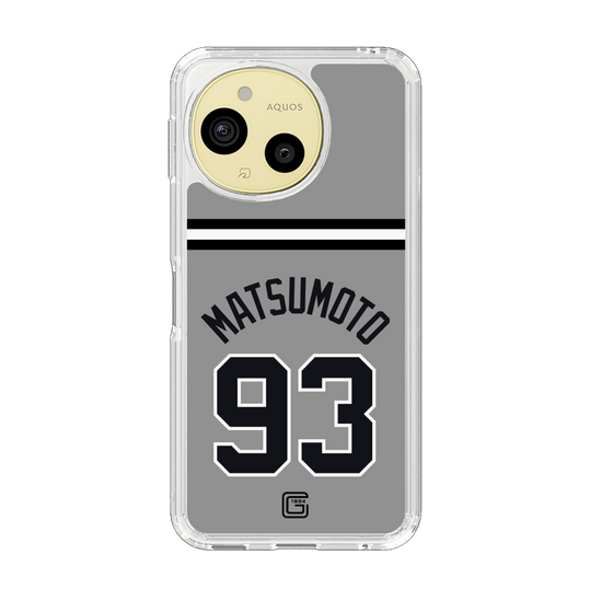スリムプロテクションケース［ 読売ジャイアンツ - #93 MATSUMOTO - ビジター ］
