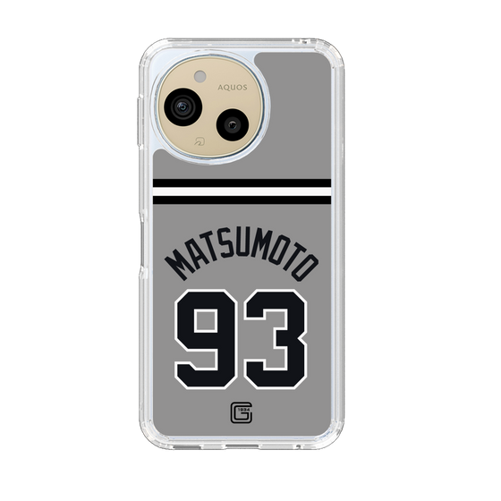 スリムプロテクションケース［ 読売ジャイアンツ - #93 MATSUMOTO - ビジター ］