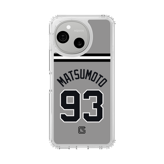 スリムプロテクションケース［ 読売ジャイアンツ - #93 MATSUMOTO - ビジター ］