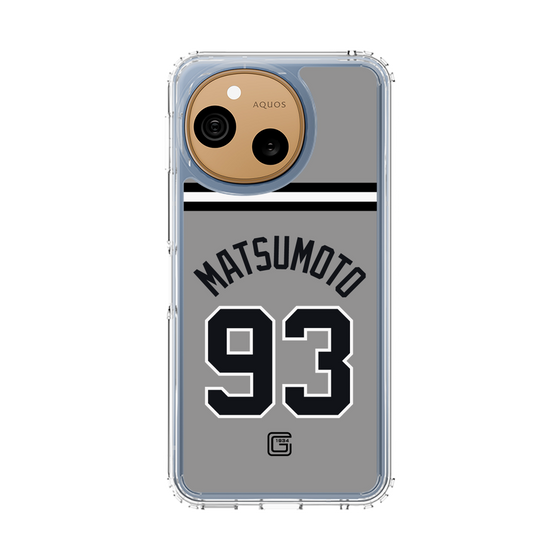 スリムプロテクションケース［ 読売ジャイアンツ - #93 MATSUMOTO - ビジター ］