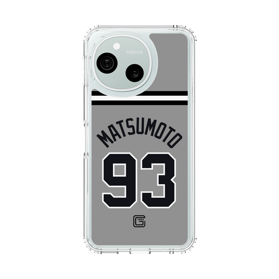 スリムプロテクションケース［ 読売ジャイアンツ - #93 MATSUMOTO - ビジター ］
