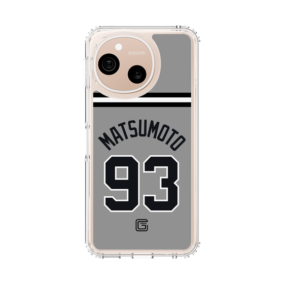 スリムプロテクションケース［ 読売ジャイアンツ - #93 MATSUMOTO - ビジター ］