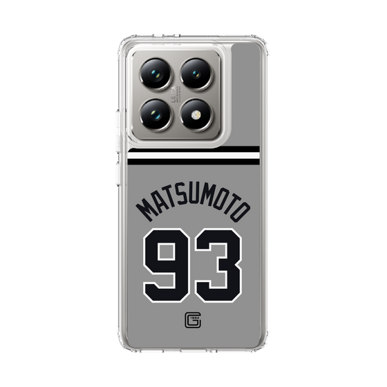 スリムプロテクションケース［ 読売ジャイアンツ - #93 MATSUMOTO - ビジター ］