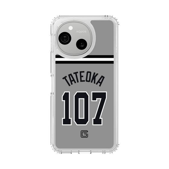 スリムプロテクションケース［ 読売ジャイアンツ - #107 TATEOKA - ビジター ］
