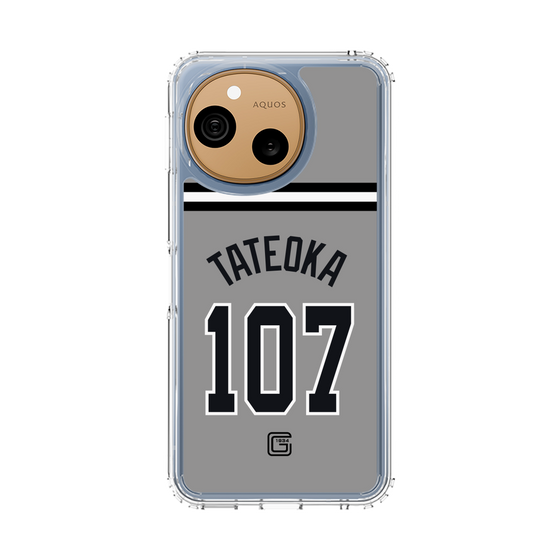 スリムプロテクションケース［ 読売ジャイアンツ - #107 TATEOKA - ビジター ］