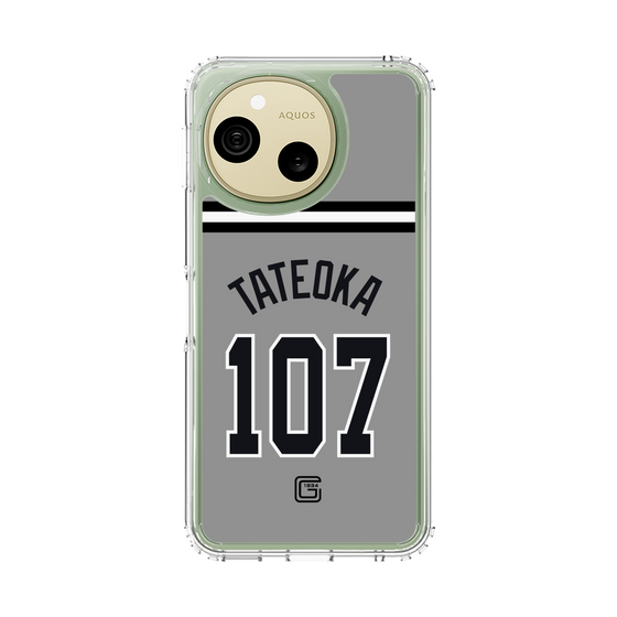 スリムプロテクションケース［ 読売ジャイアンツ - #107 TATEOKA - ビジター ］
