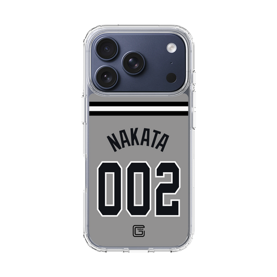 スリムプロテクションケース［ 読売ジャイアンツ - #002 NAKATA - ビジター ］