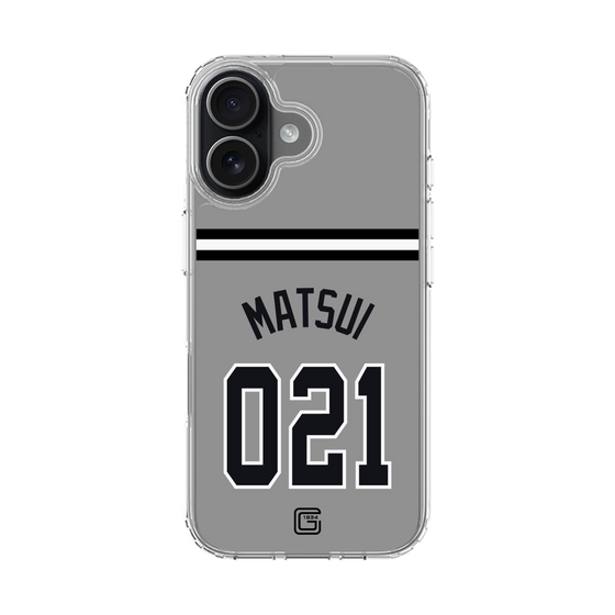 スリムプロテクションケース［ 読売ジャイアンツ - #021 MATSUI - ビジター ］