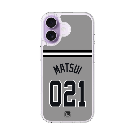 スリムプロテクションケース［ 読売ジャイアンツ - #021 MATSUI - ビジター ］