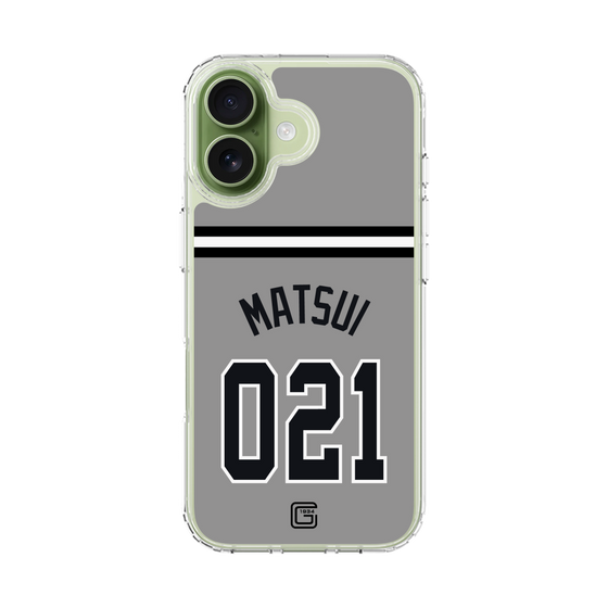 スリムプロテクションケース［ 読売ジャイアンツ - #021 MATSUI - ビジター ］