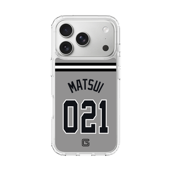 スリムプロテクションケース［ 読売ジャイアンツ - #021 MATSUI - ビジター ］