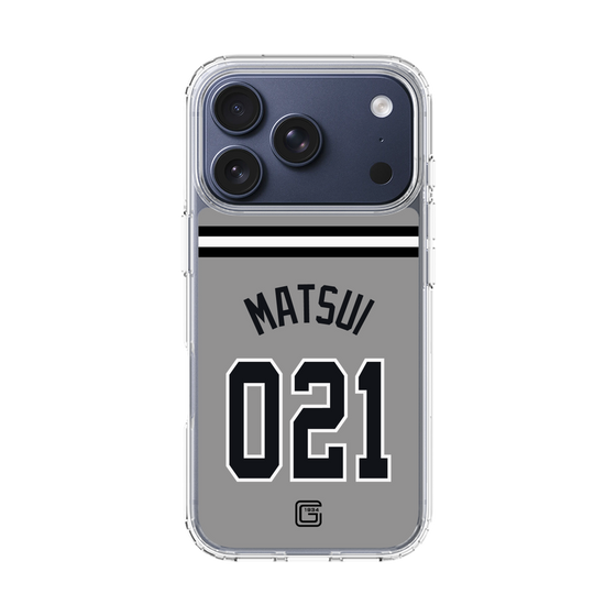 スリムプロテクションケース［ 読売ジャイアンツ - #021 MATSUI - ビジター ］
