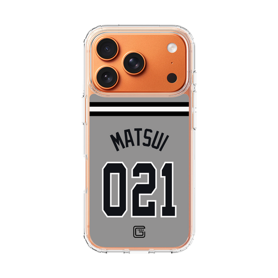 スリムプロテクションケース［ 読売ジャイアンツ - #021 MATSUI - ビジター ］