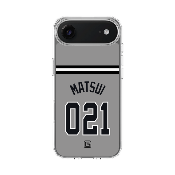 スリムプロテクションケース［ 読売ジャイアンツ - #021 MATSUI - ビジター ］