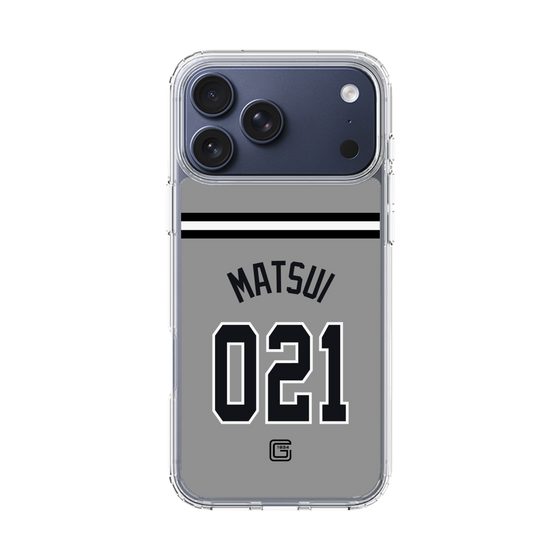 スリムプロテクションケース［ 読売ジャイアンツ - #021 MATSUI - ビジター ］