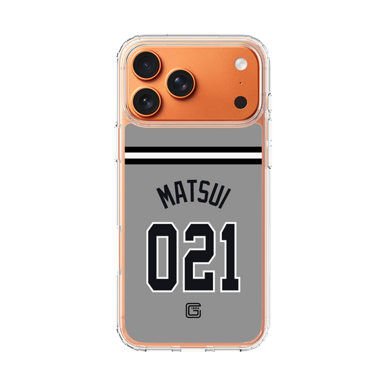 スリムプロテクションケース［ 読売ジャイアンツ - #021 MATSUI - ビジター ］