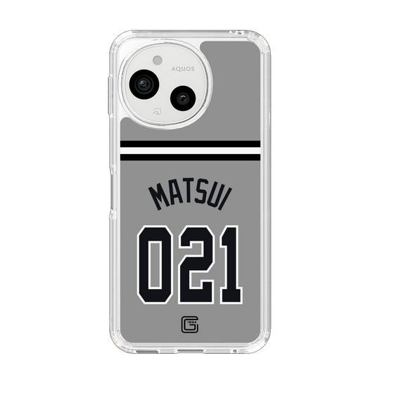 スリムプロテクションケース［ 読売ジャイアンツ - #021 MATSUI - ビジター ］