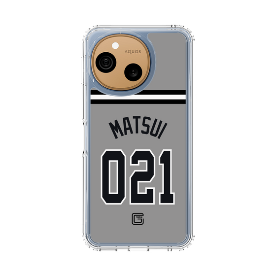 スリムプロテクションケース［ 読売ジャイアンツ - #021 MATSUI - ビジター ］