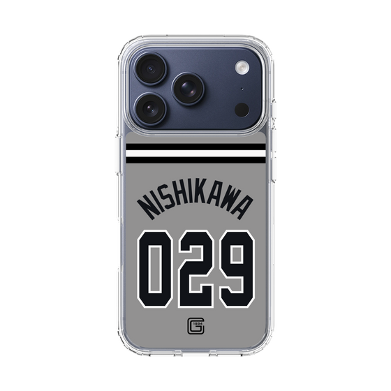 スリムプロテクションケース［ 読売ジャイアンツ - #029 NISHIKAWA - ビジター ］
