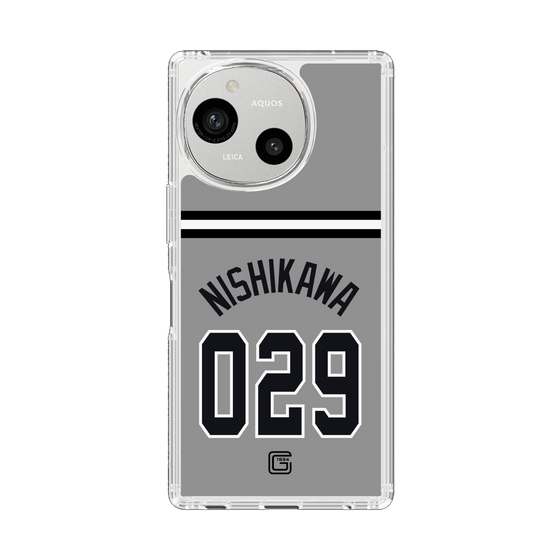 スリムプロテクションケース［ 読売ジャイアンツ - #029 NISHIKAWA - ビジター ］