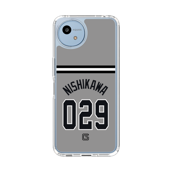 スリムプロテクションケース［ 読売ジャイアンツ - #029 NISHIKAWA - ビジター ］