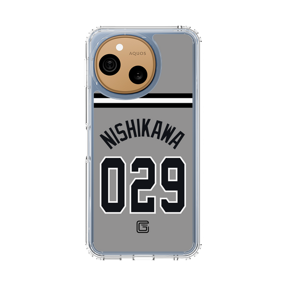 スリムプロテクションケース［ 読売ジャイアンツ - #029 NISHIKAWA - ビジター ］