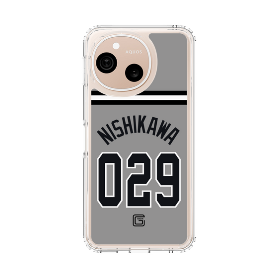 スリムプロテクションケース［ 読売ジャイアンツ - #029 NISHIKAWA - ビジター ］