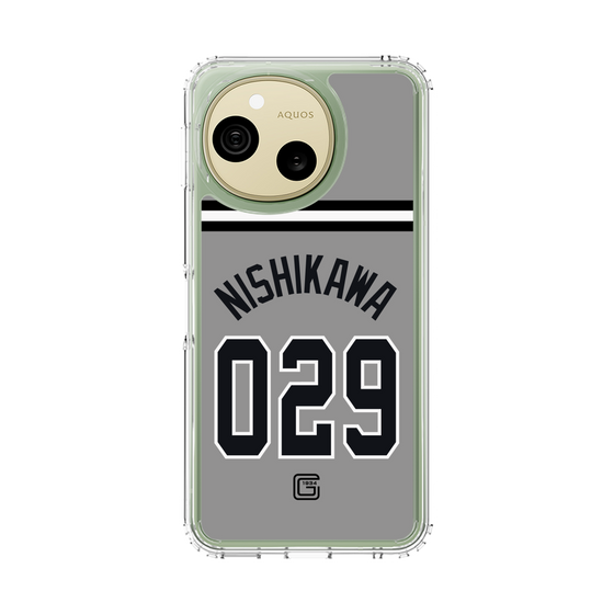 スリムプロテクションケース［ 読売ジャイアンツ - #029 NISHIKAWA - ビジター ］