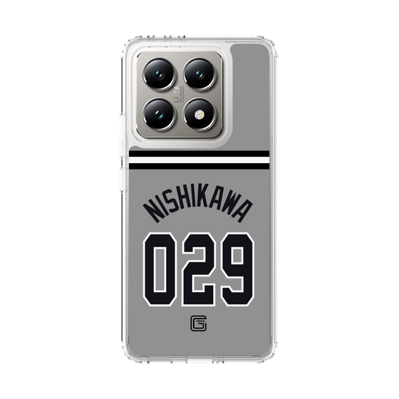 スリムプロテクションケース［ 読売ジャイアンツ - #029 NISHIKAWA - ビジター ］