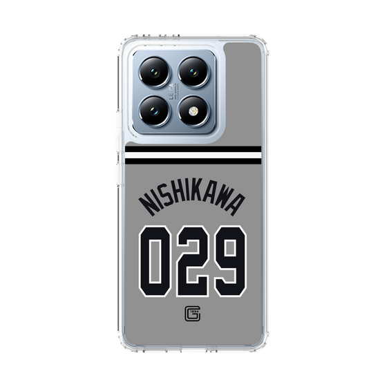 スリムプロテクションケース［ 読売ジャイアンツ - #029 NISHIKAWA - ビジター ］