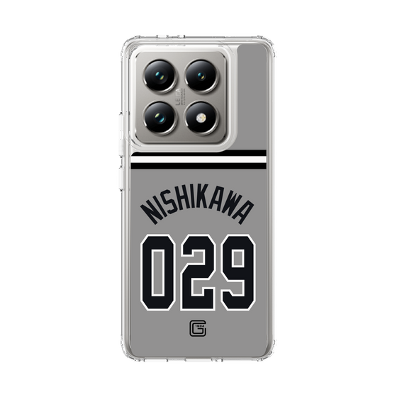 スリムプロテクションケース［ 読売ジャイアンツ - #029 NISHIKAWA - ビジター ］