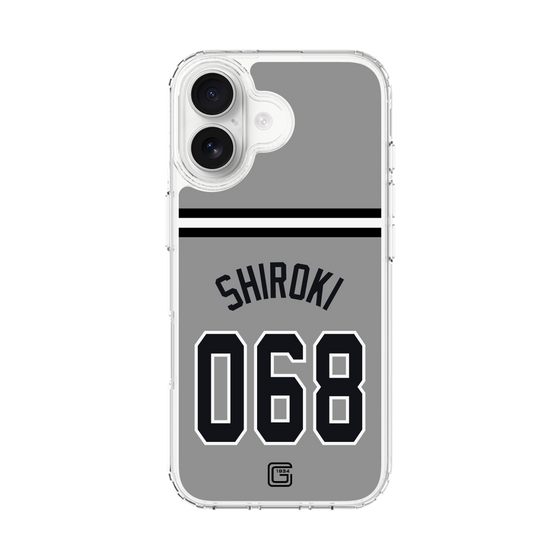 スリムプロテクションケース［ 読売ジャイアンツ - #068 SHIROKI - ビジター ］